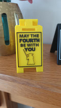 Star Wars Day May The 4th Be With You & Quotes Mini Desk Signs