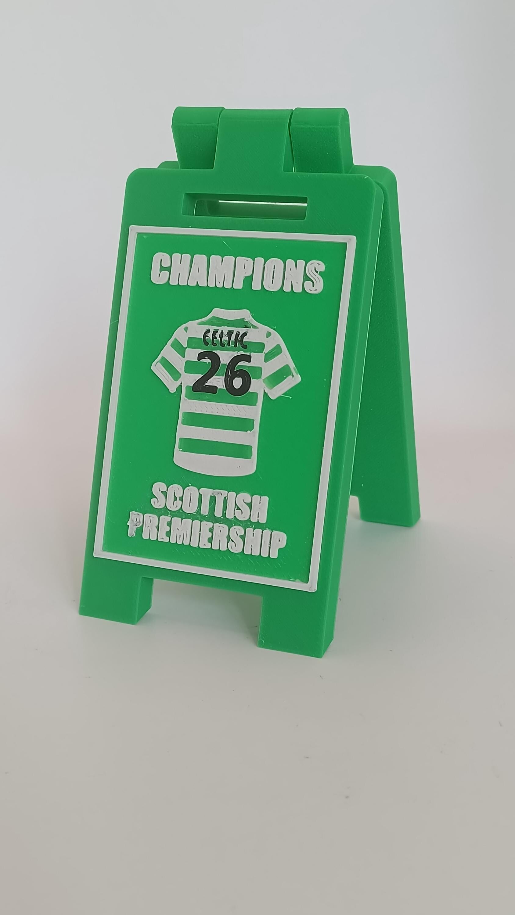 Football Champions 2026 Mini Desk Sign Series Bromley, York, Lincoln etc
