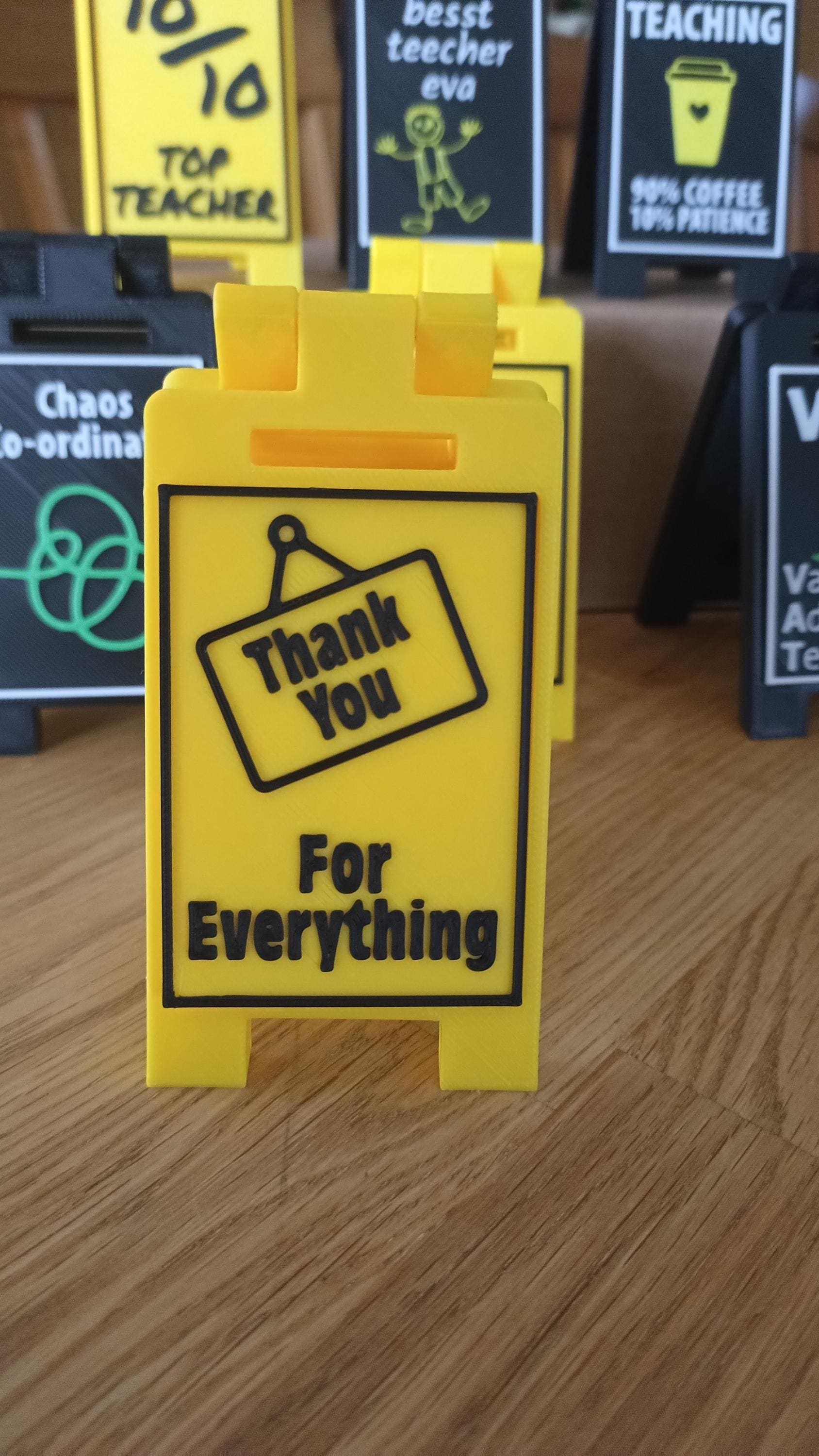 End of year gifts for teachers, Teacher gifts, school teacher gift, desk sign