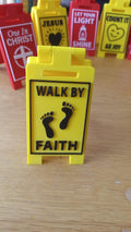 Christian Encouragement Desk Signs, Christian gifts, church gift idea