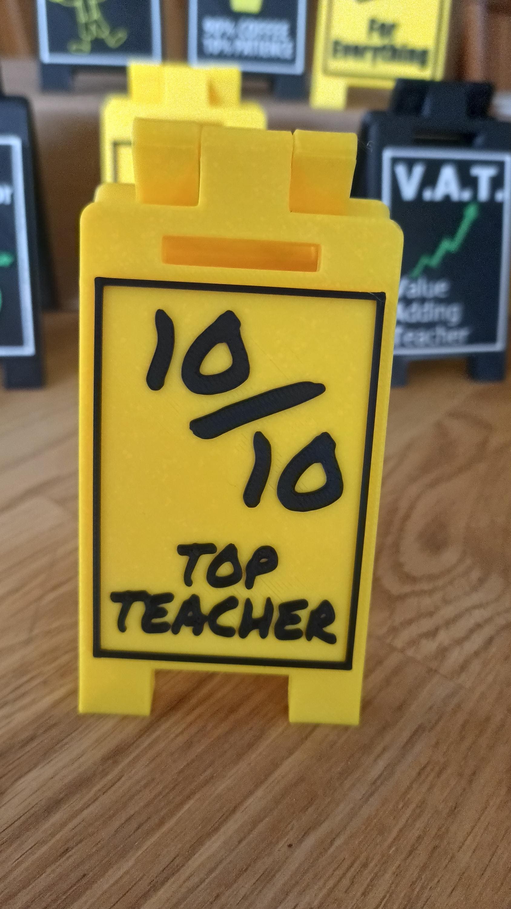 End of year gifts for teachers, Teacher gifts, school teacher gift, desk sign