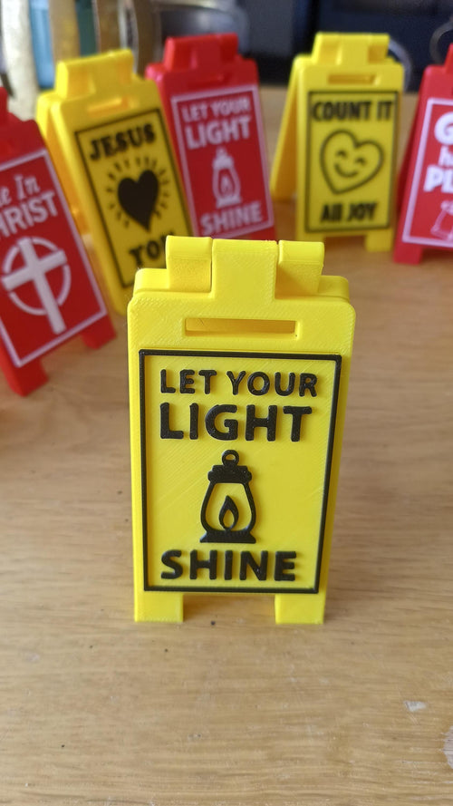 Christian Encouragement Desk Signs, Christian gifts, church gift idea