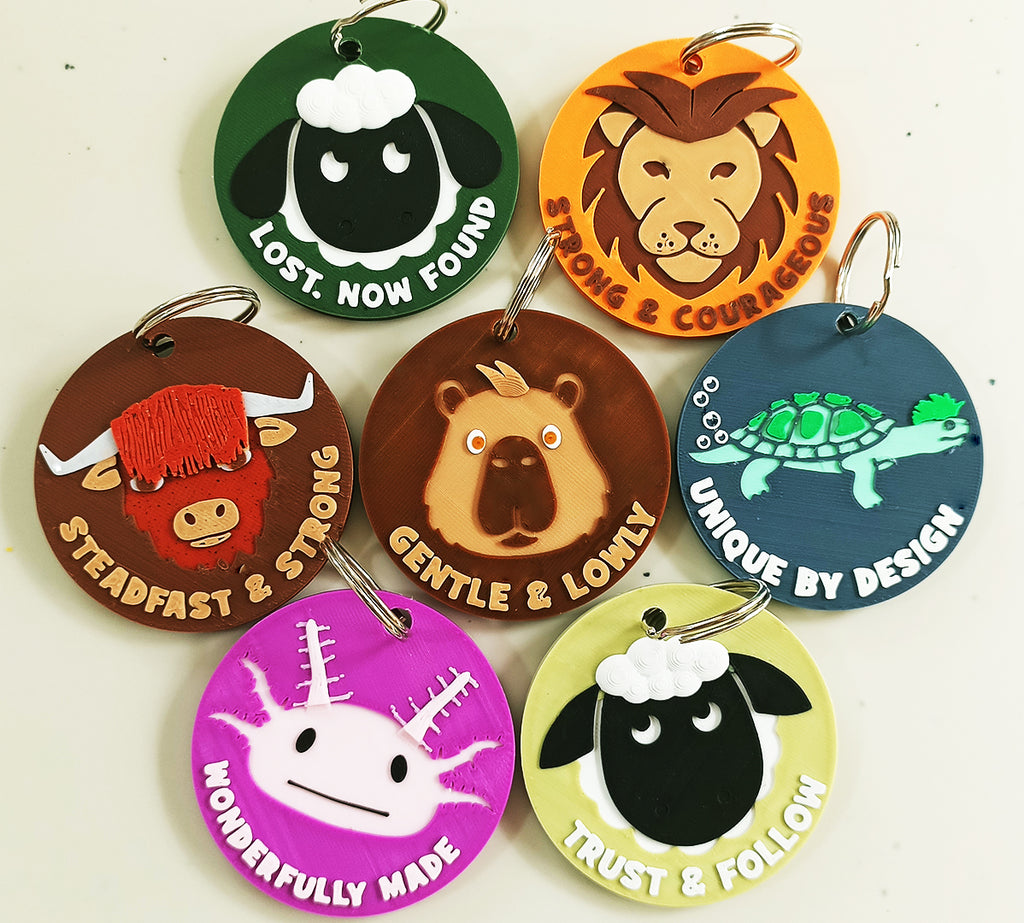 Faithful Creatures - Meaningful animal inspired Key Rings, Fobs & Bag Tags