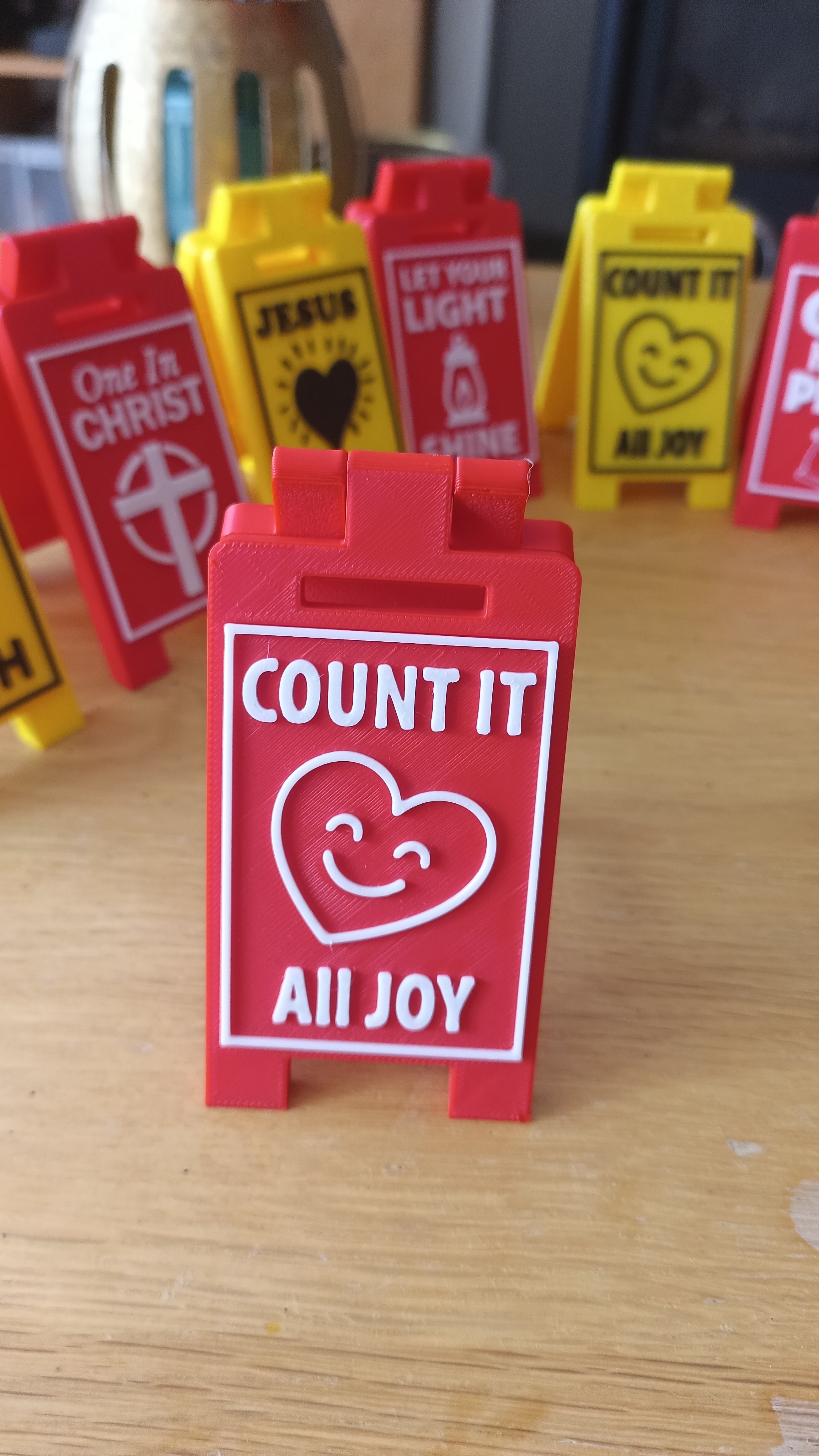 Christian Encouragement Desk Signs, Christian gifts, church gift idea