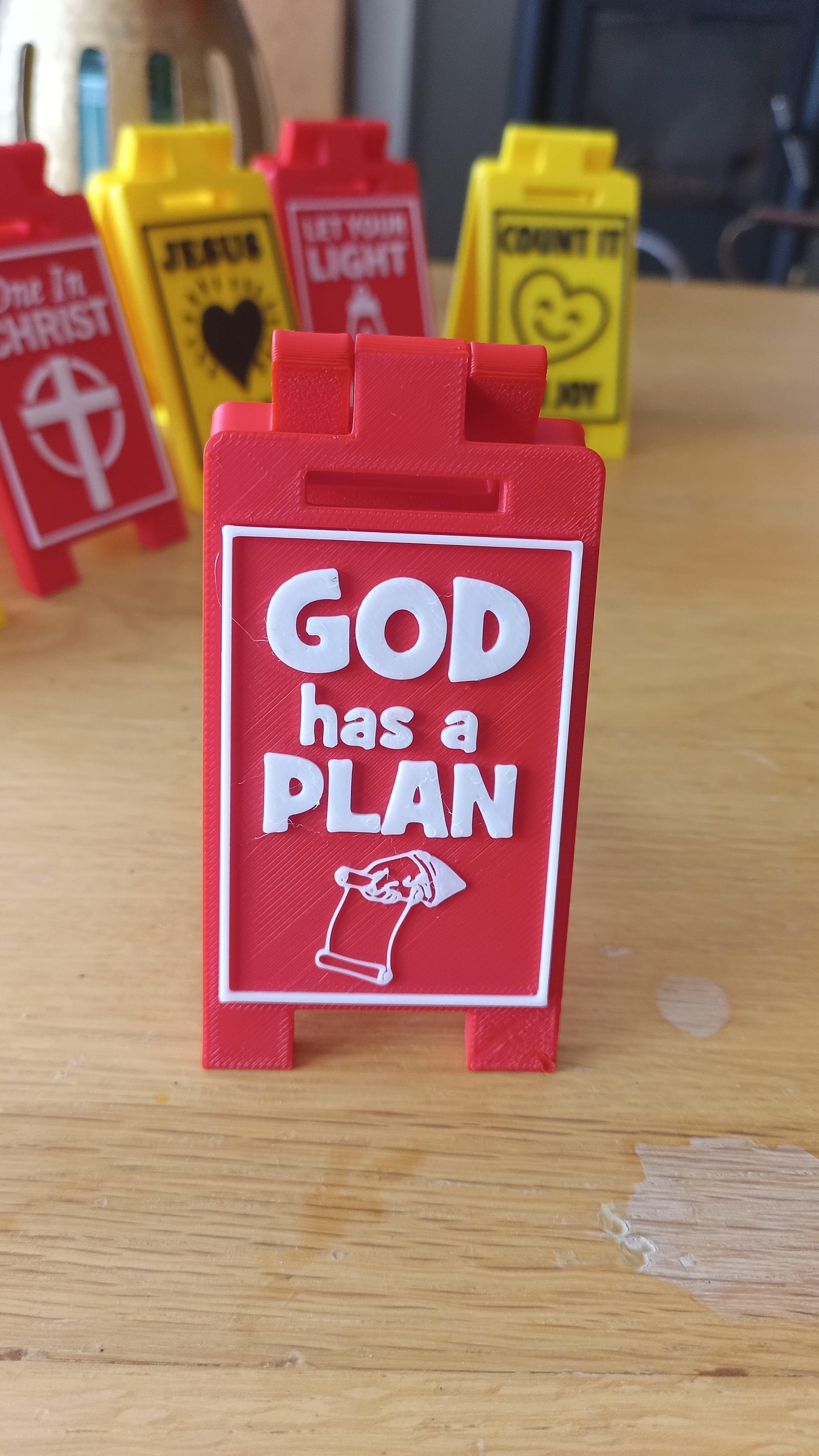 Christian Encouragement Desk Signs, Christian gifts, church gift idea