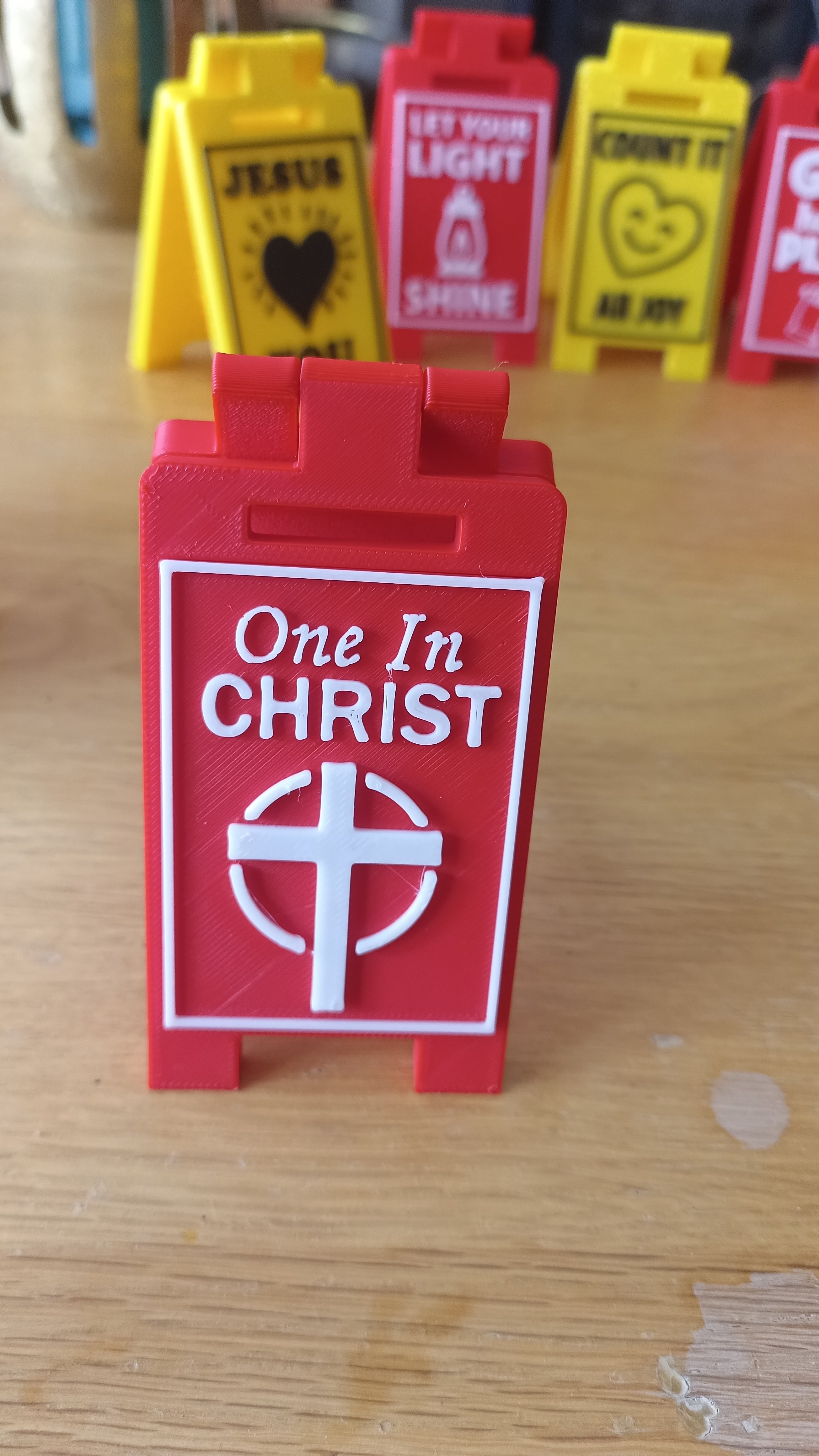 Christian Encouragement Desk Signs, Christian gifts, church gift idea
