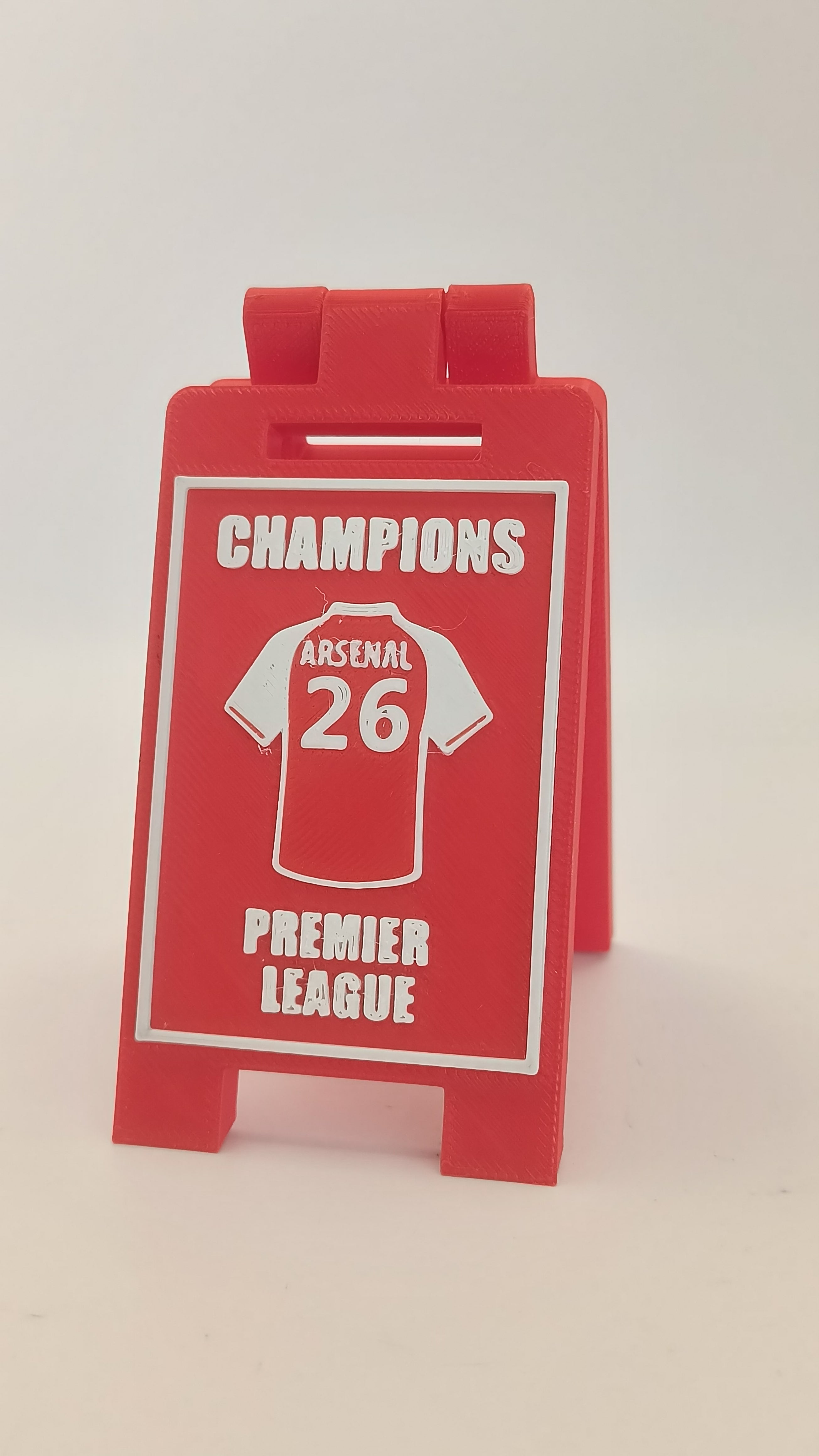 Football Champions 2026 Mini Desk Sign Series Bromley, York, Lincoln etc