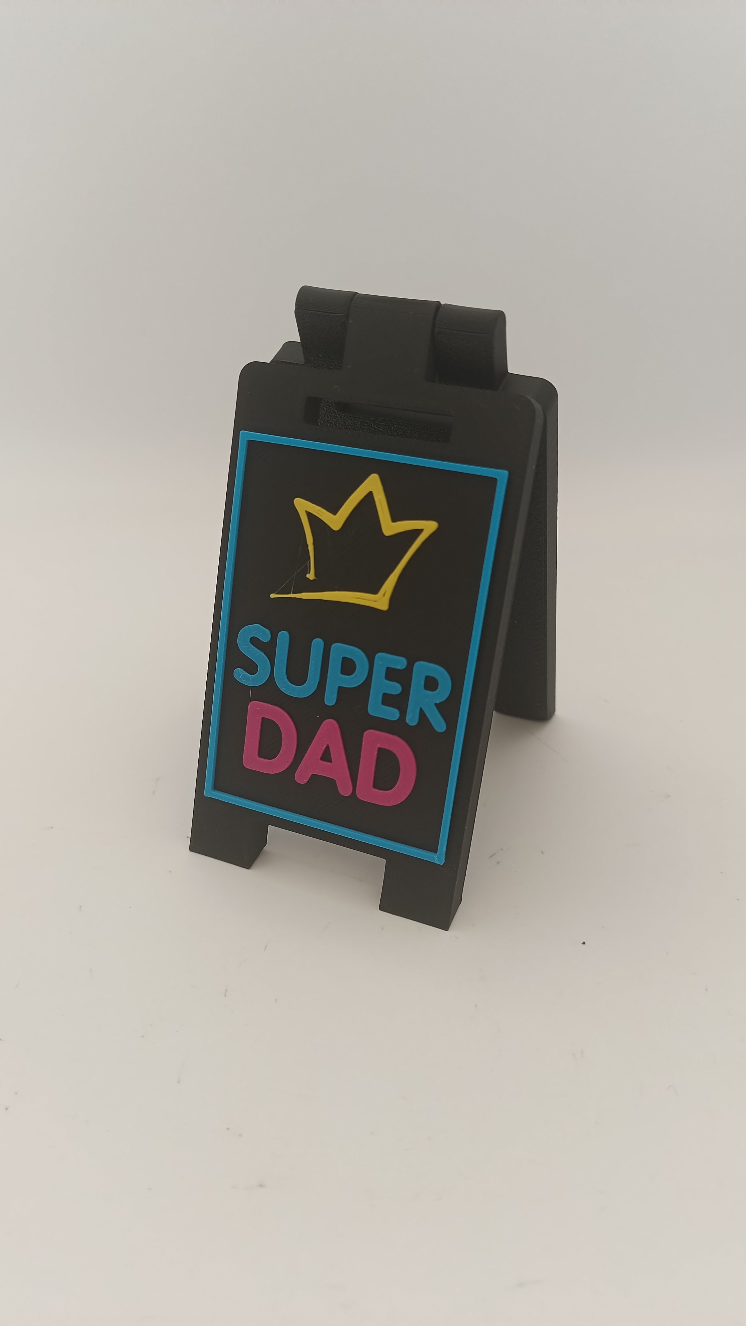 Fathers Day Gift Mini Desk Sign 9cm Funny Office Sign Dad Humor