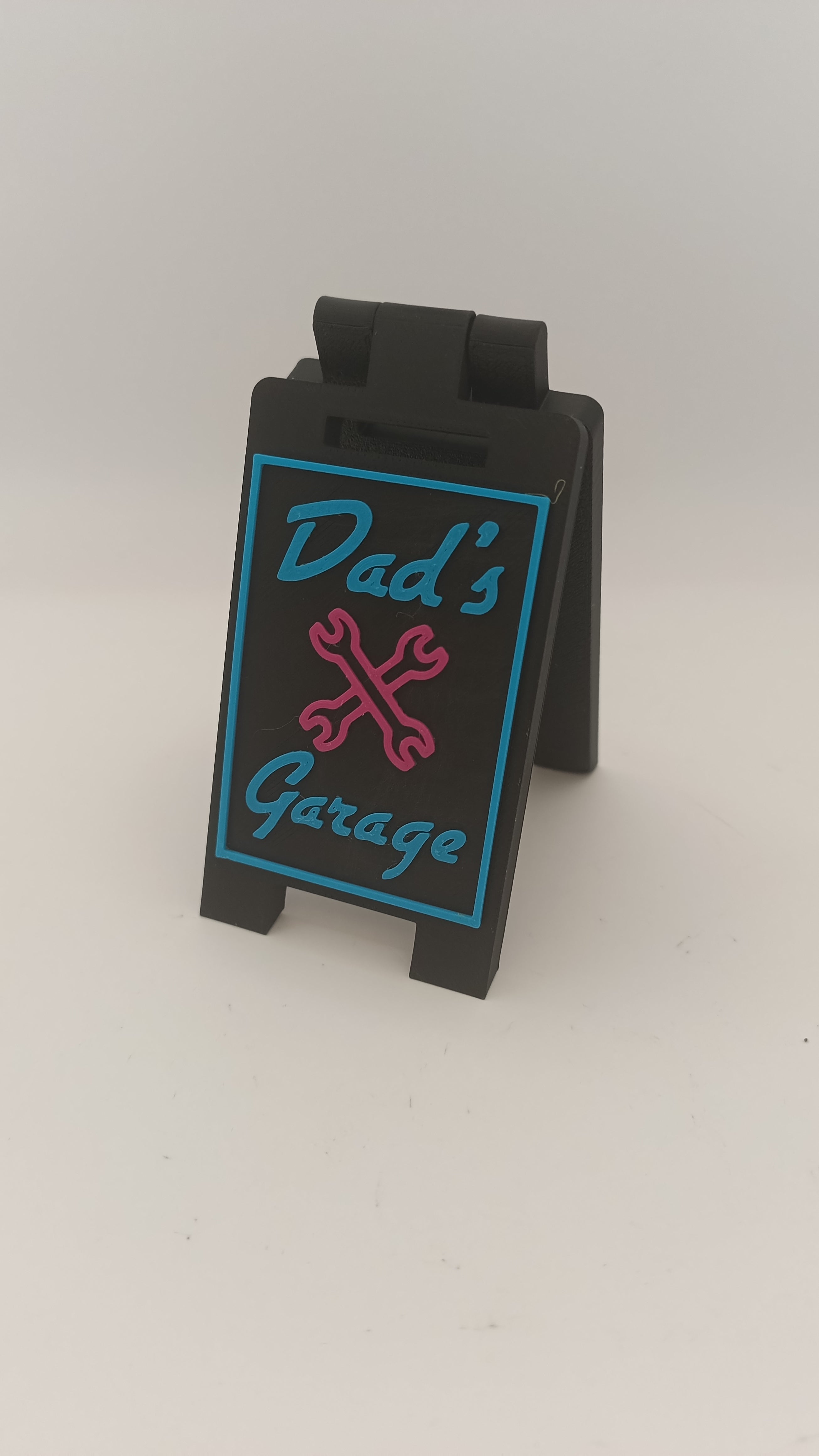 Fathers Day Gift Mini Desk Sign 9cm Funny Office Sign Dad Humor