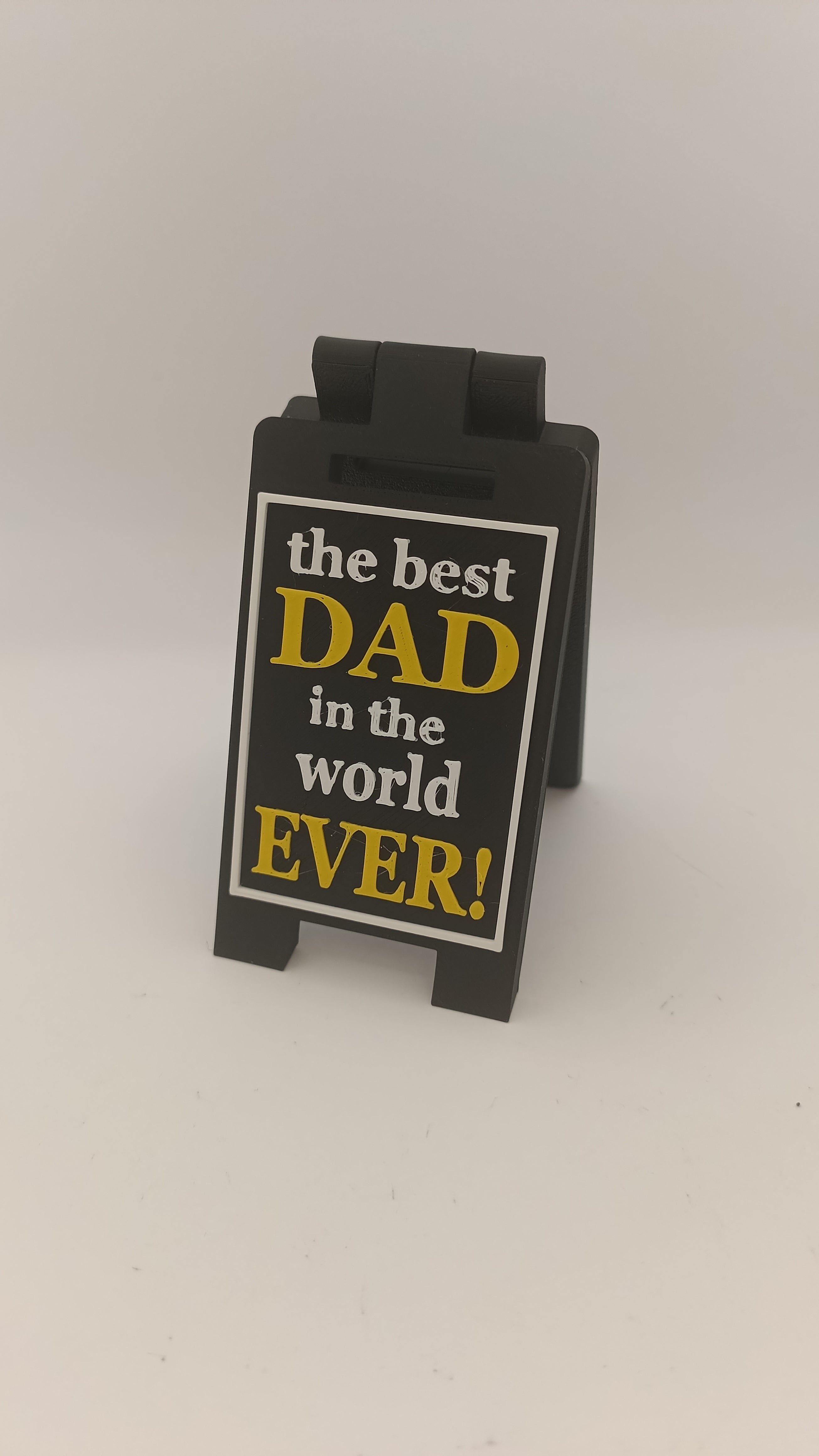 Fathers Day Gift Mini Desk Sign 9cm Funny Office Sign Dad Humor