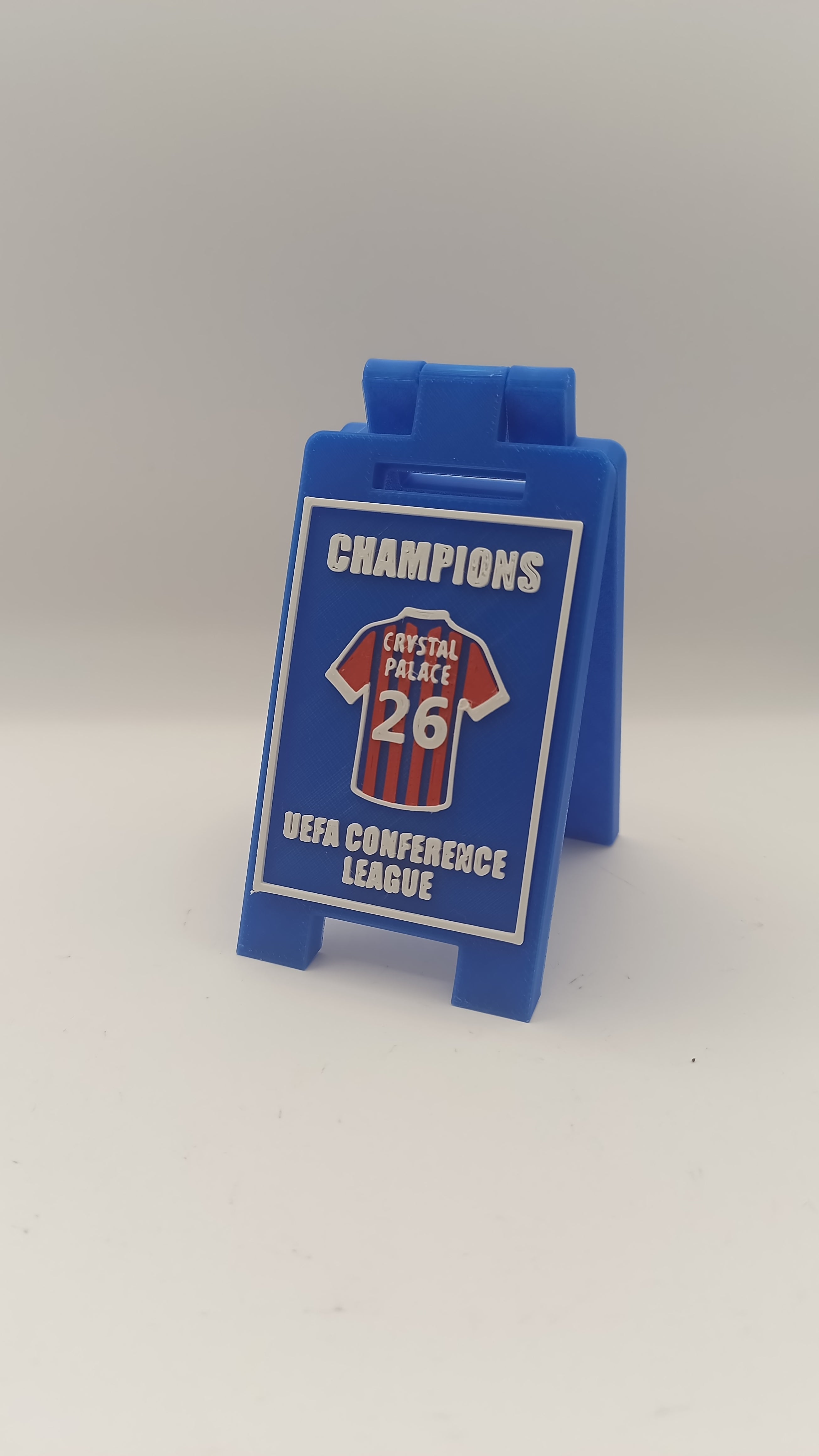 Football Champions 2026 Mini Desk Sign Series Bromley, York, Lincoln etc