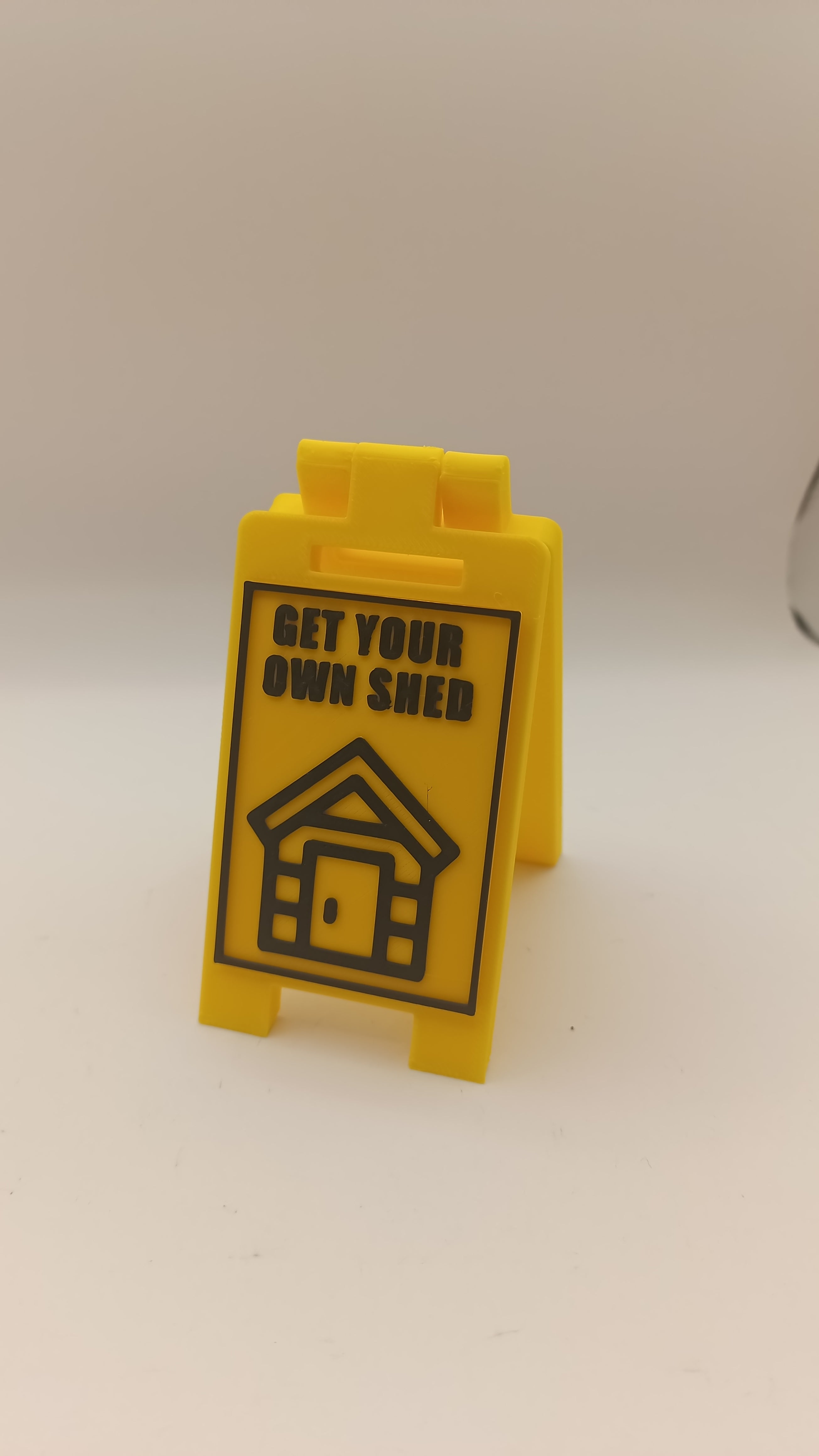 Fathers Day Gift Mini Desk Sign 9cm Funny Office Sign Dad Humor