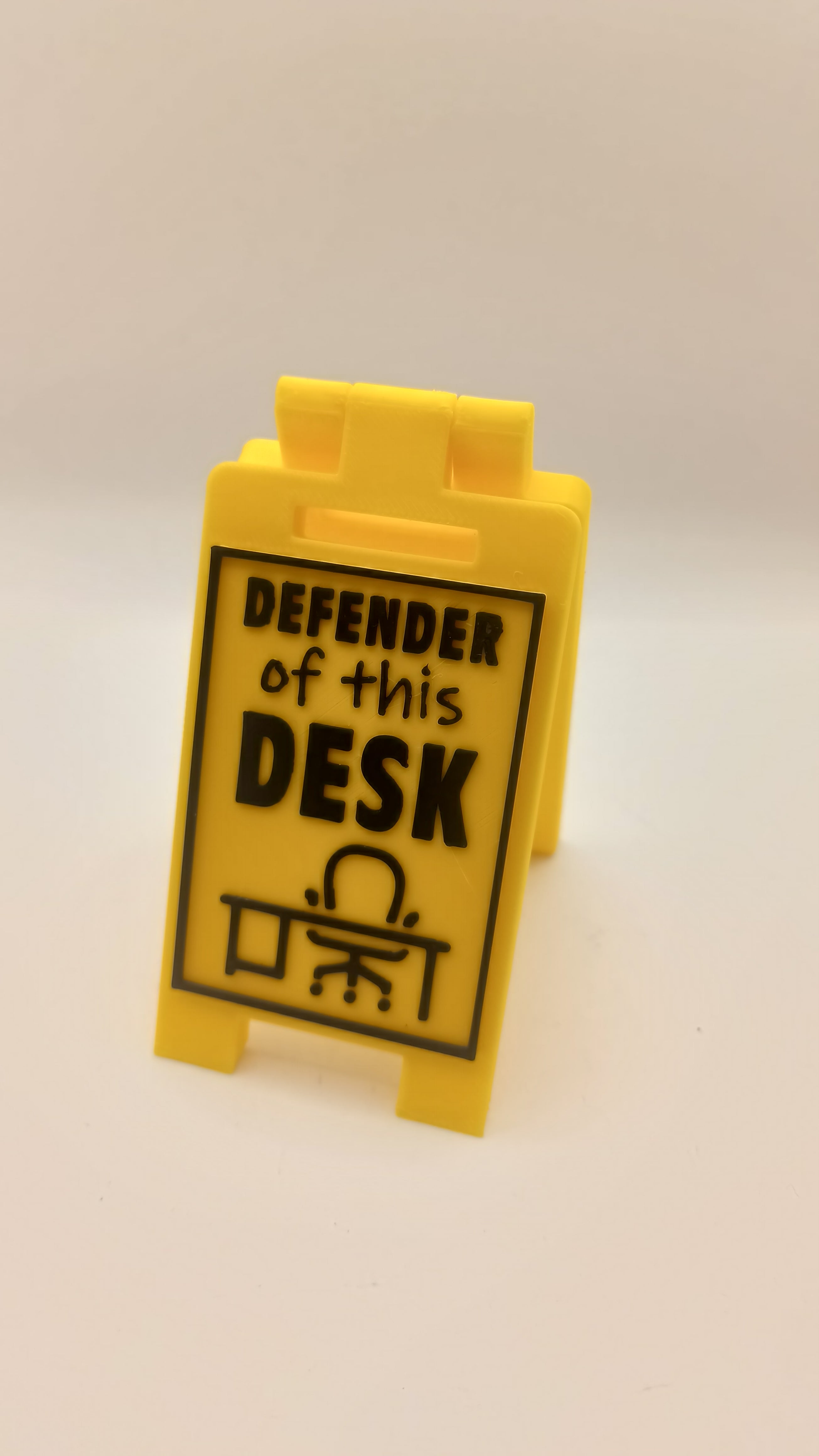 Fathers Day Gift Mini Desk Sign 9cm Funny Office Sign Dad Humor
