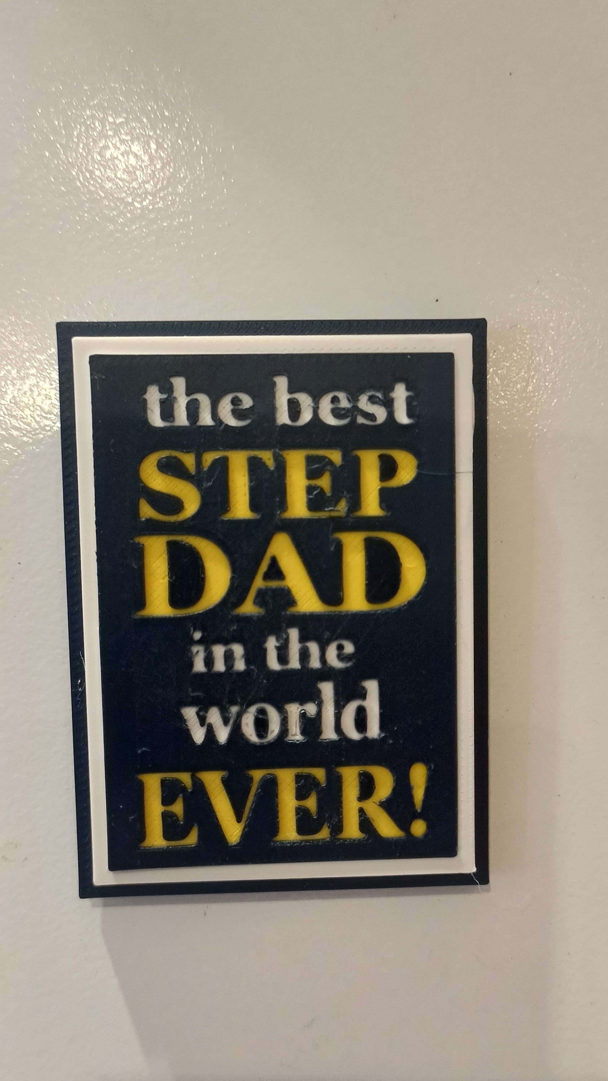 Step-Dad Father's Day Gifts - Keyrings, Desk Signs & Fridge Magnets (Copy)