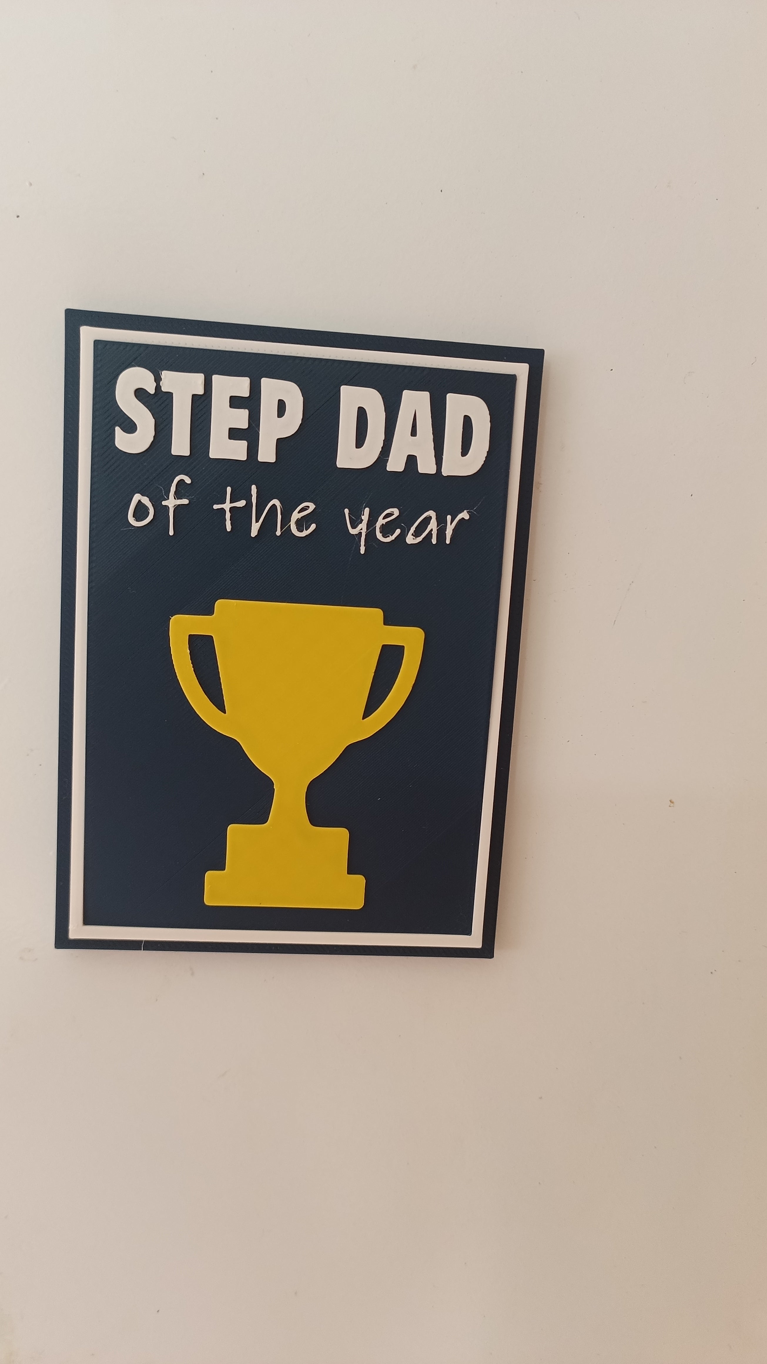 Step-Dad Father's Day Gifts - Keyrings, Desk Signs & Fridge Magnets (Copy)