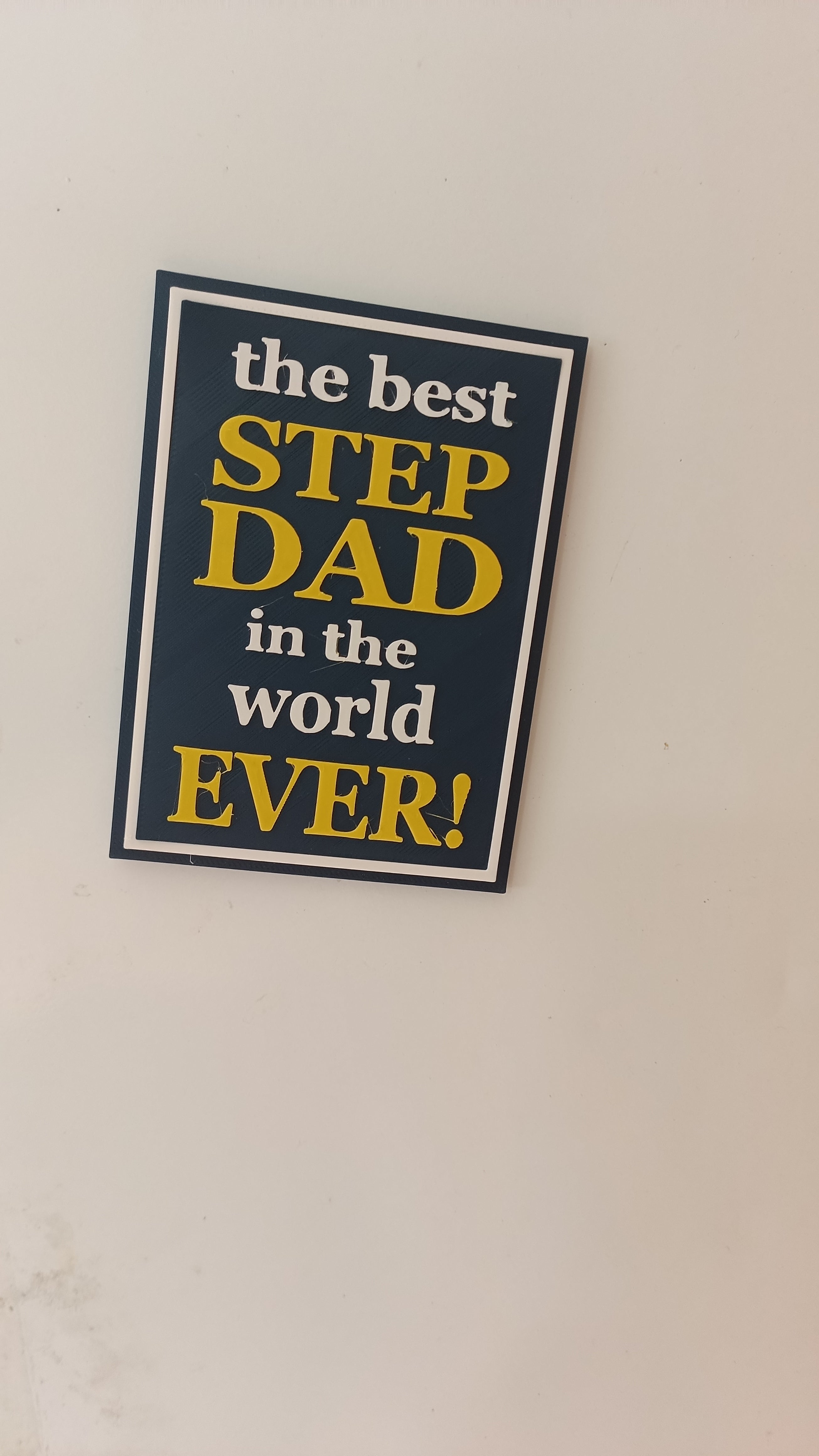 Step-Dad Father's Day Gifts - Keyrings, Desk Signs & Fridge Magnets (Copy)