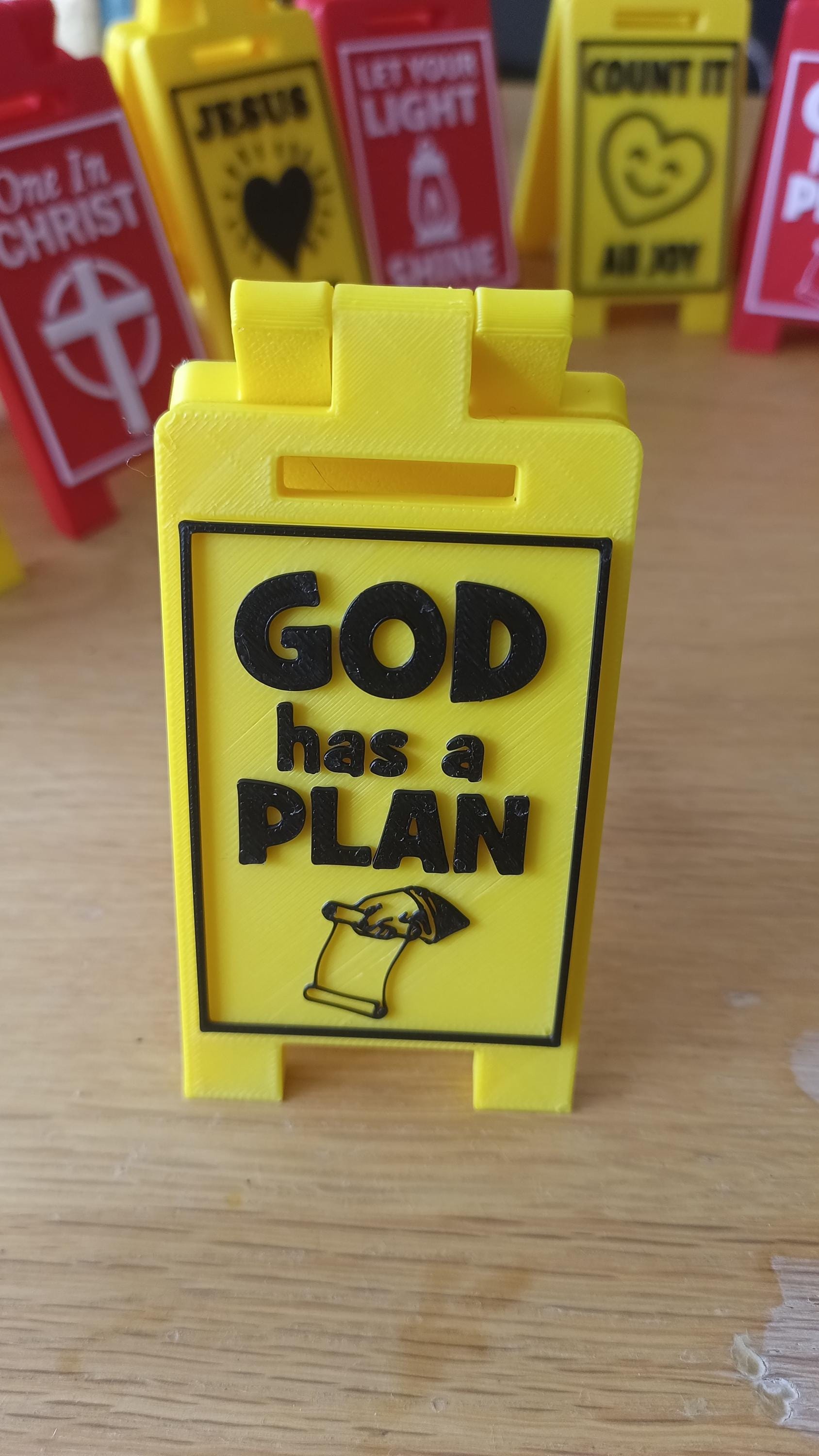 Christian Encouragement Desk Signs, Christian gifts, church gift idea