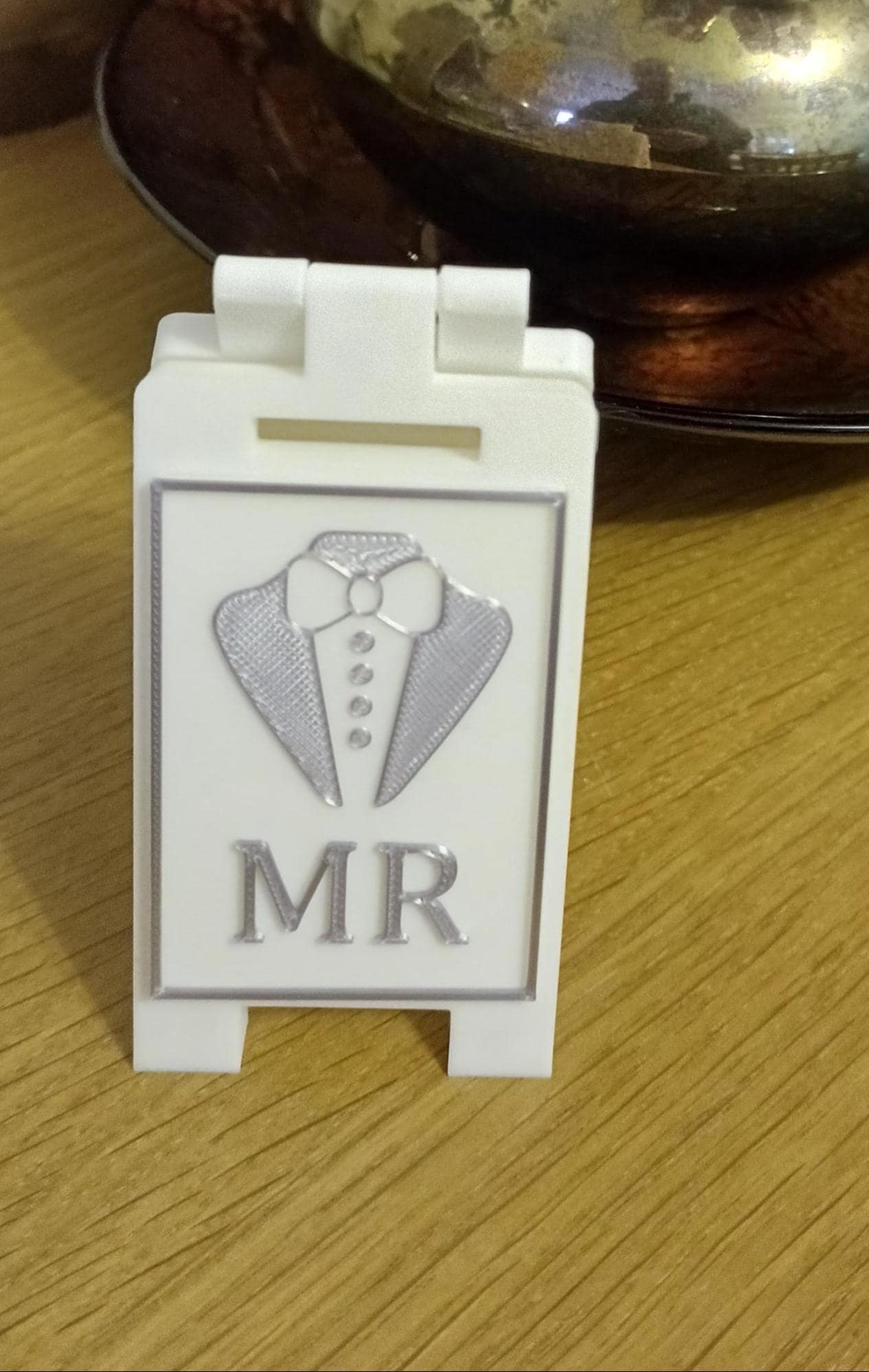 Wedding Day mini sign, wedding decoration, just married sign, bride and groom gift