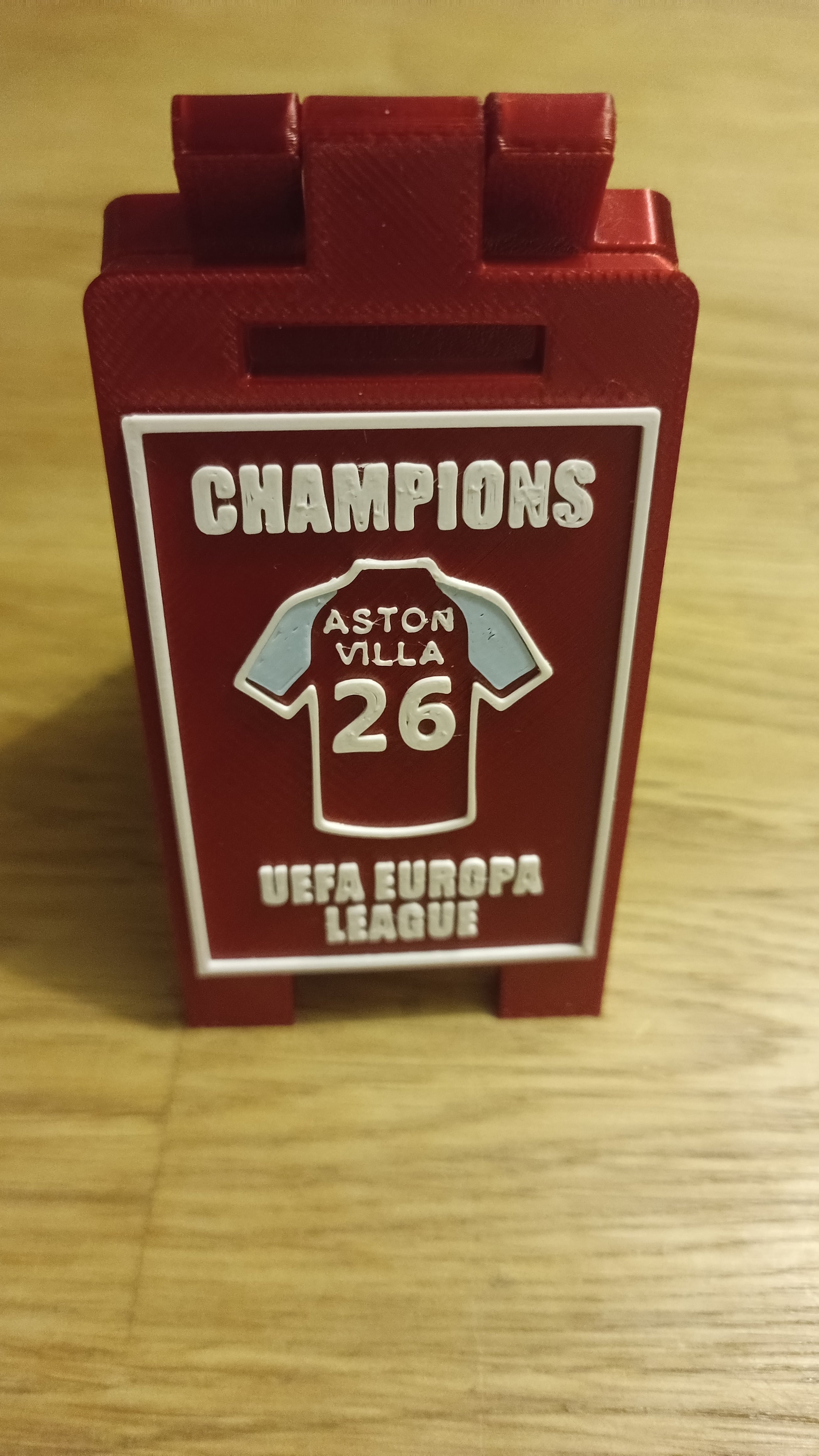 Football Champions 2026 Mini Desk Sign Series Bromley, York, Lincoln etc